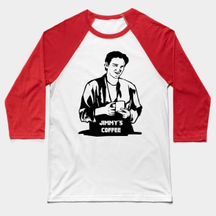 Jimmy's Coffee Pulp Fiction Baseball T-Shirt